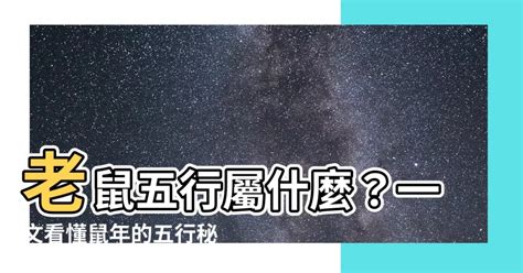 鼠五行屬什麼|【老鼠五行】鼠來寶五行揭密：水生財，金轉運，不可不知的五行。